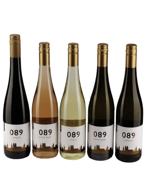 5er Probierpaket Probierpaket XL | 5 x 089-Wein (Rosé, Riesling, Grauburgunder, Secco, Rotwein)