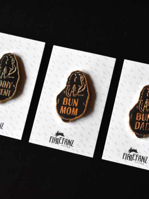 Bun_Mom_Dad_Pin_Mood1 Pins "Bun Mom | Bun Dad | Bunny Parent"