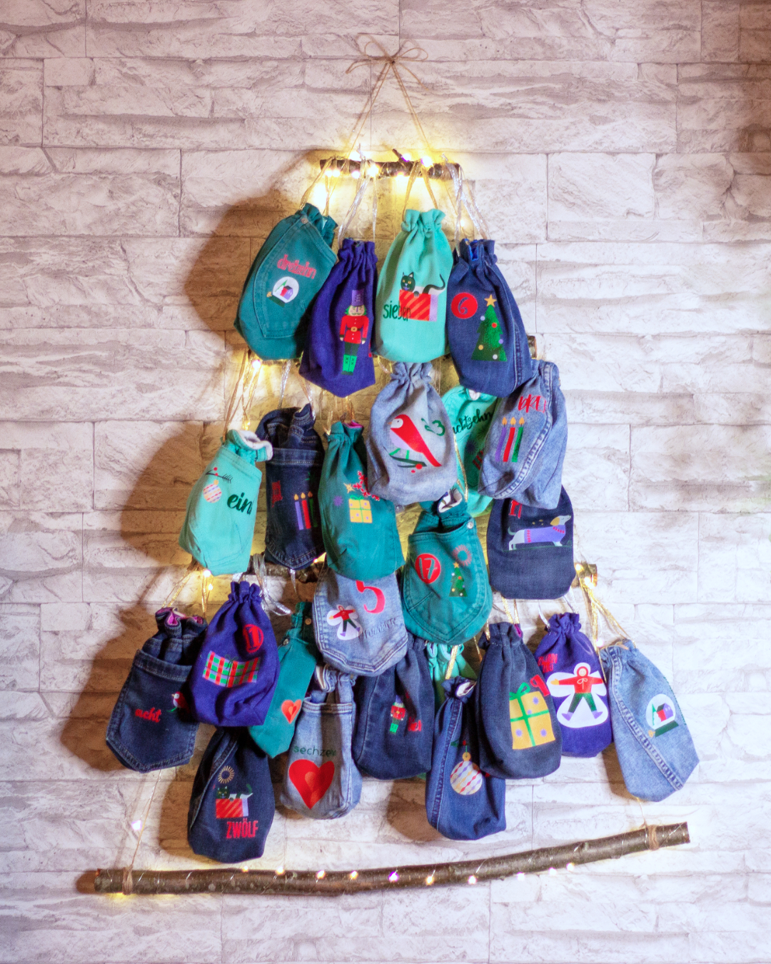 Bügelbilder ♡ weihnachtliches Mini-Set