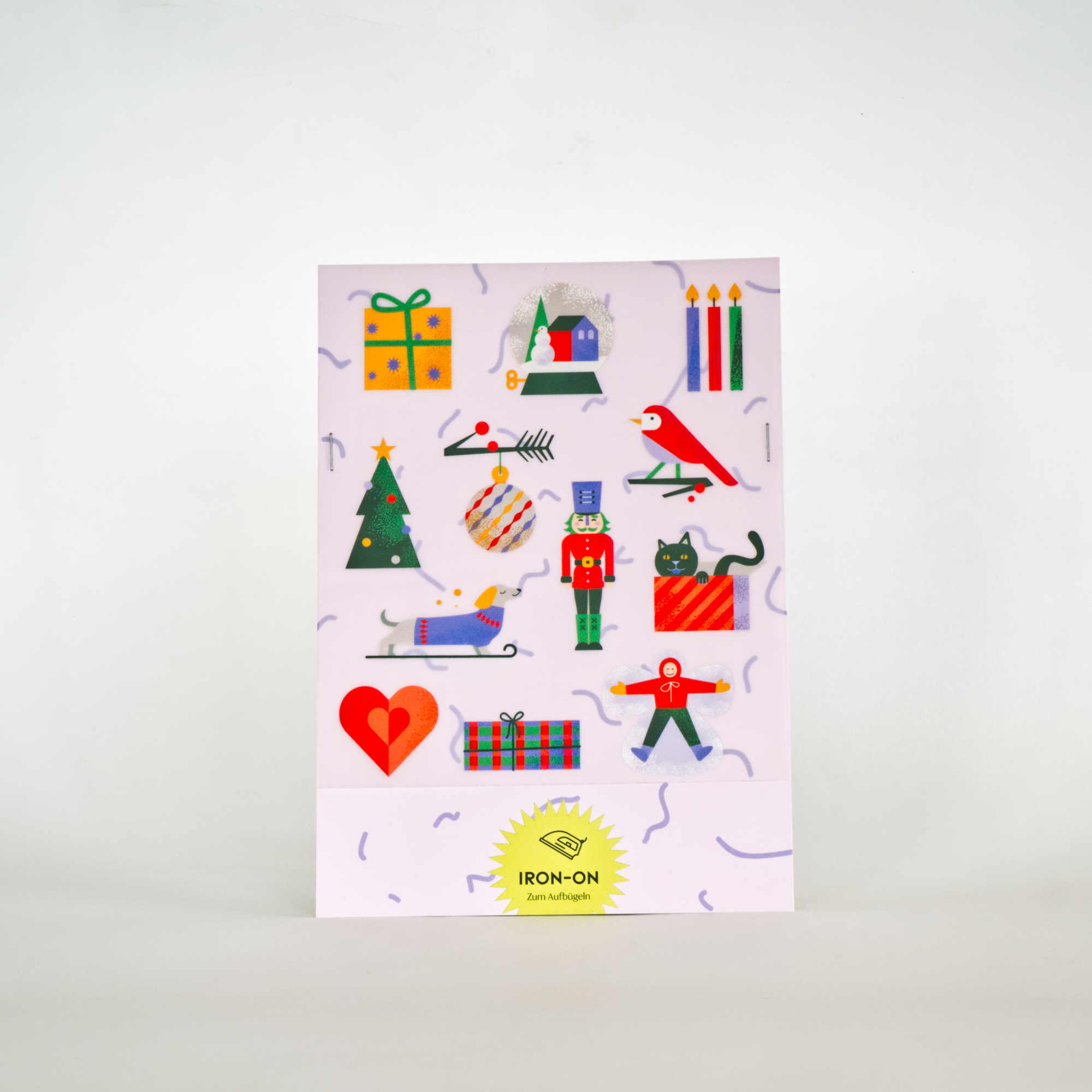 Bügelbilder ♡ weihnachtliches Mini-Set