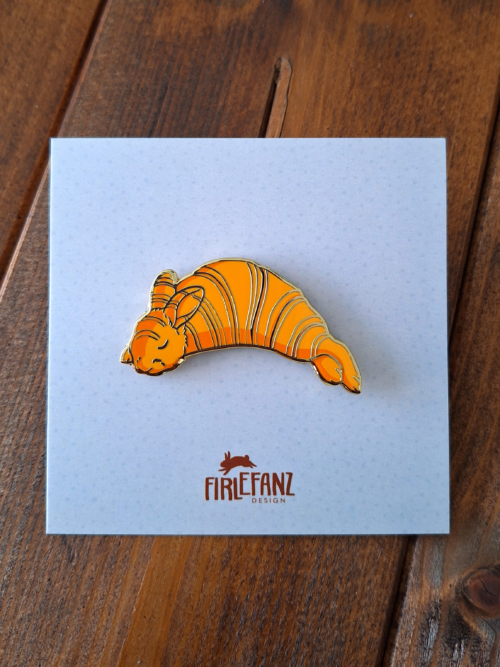 Pin "Croissant Kaninchen"