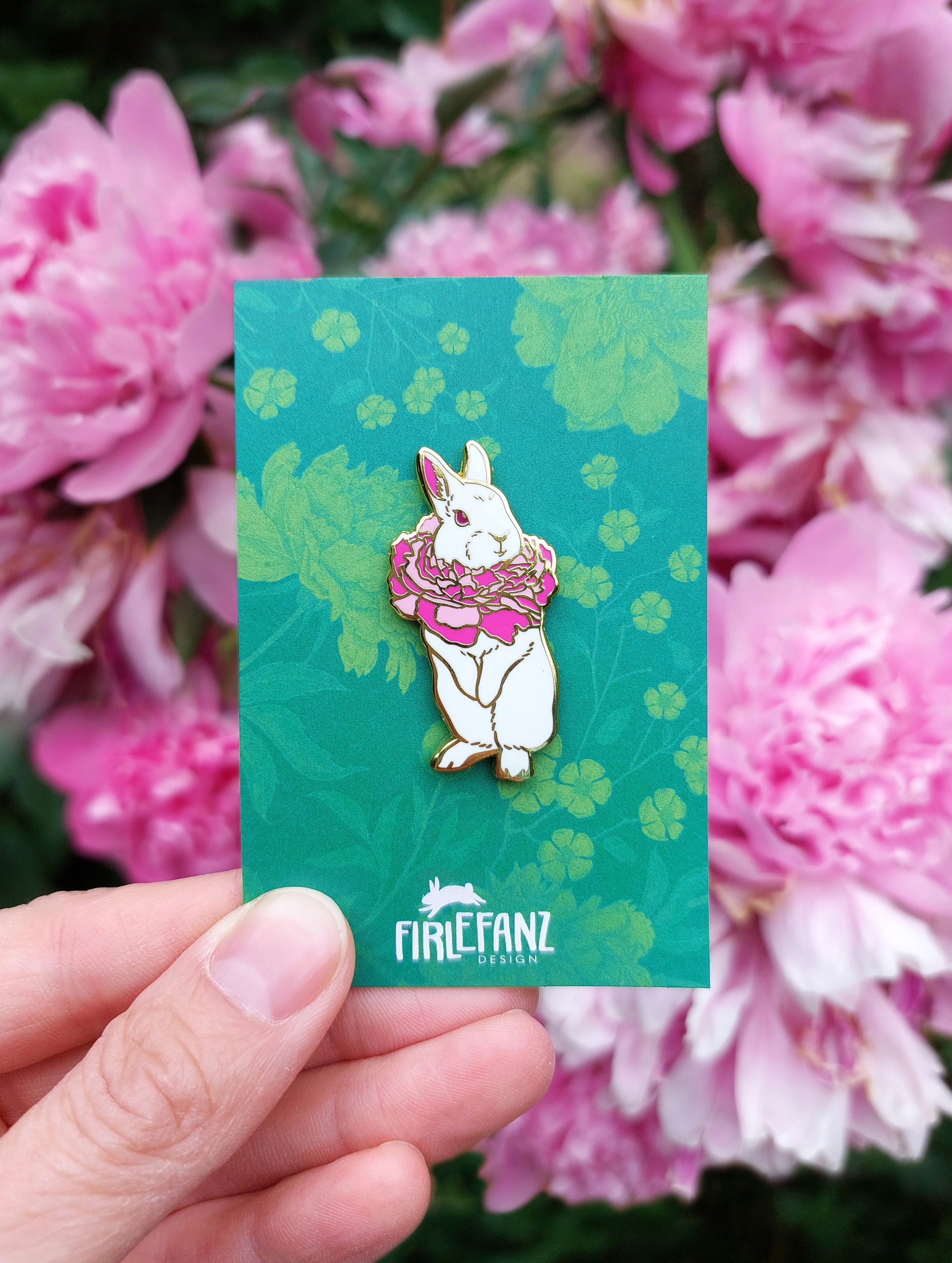 Pin "Pfingstrosen Kaninchen"