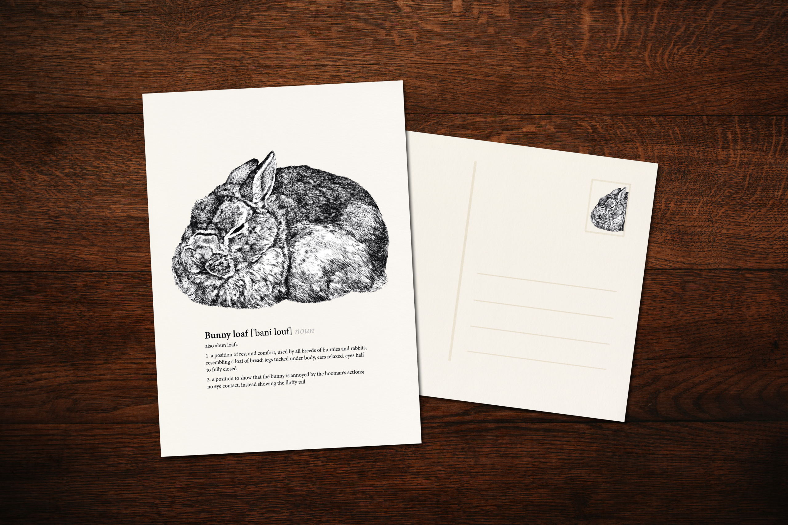 Postkarte "Loaf"