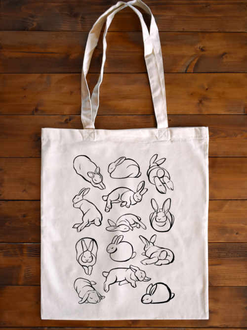 Stofftasche "Sleeping Bunnies"