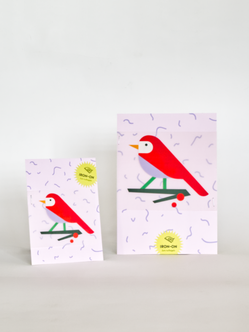 Bügelbild ♡ Vogel