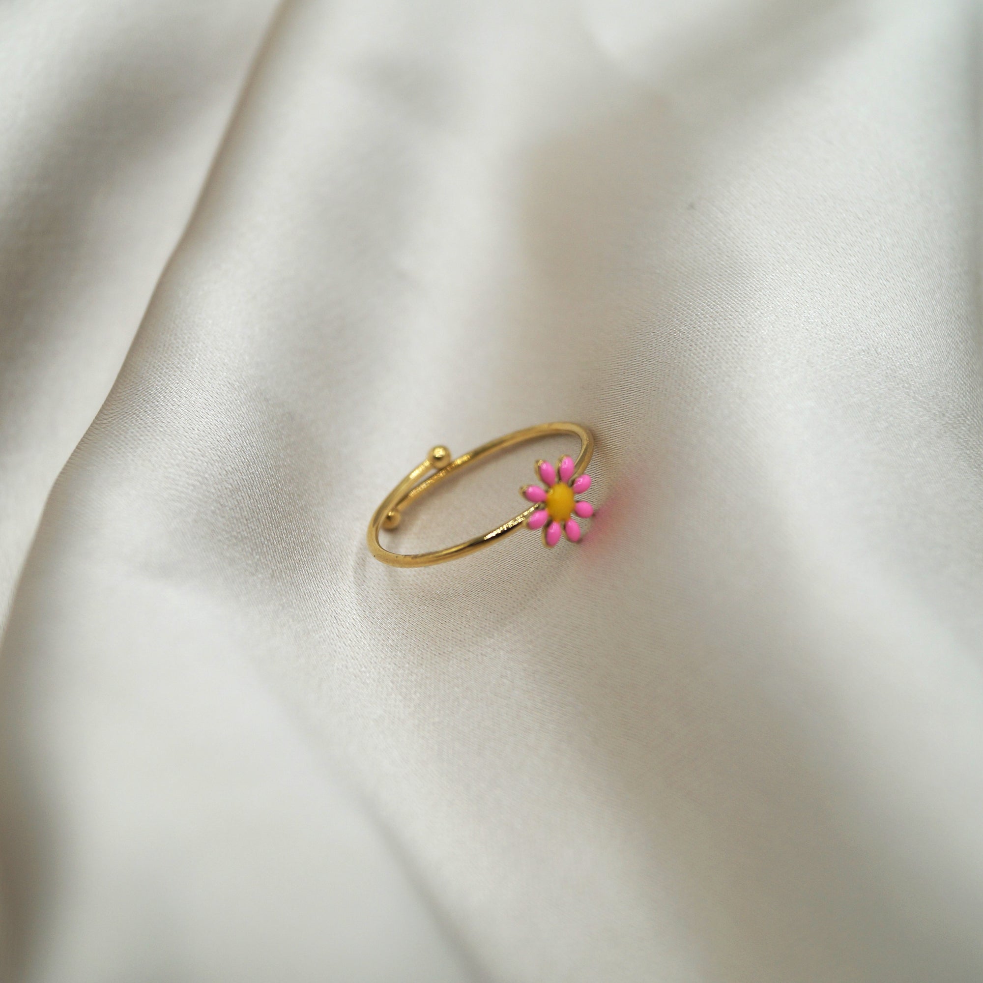 Bunter Blumen Ring